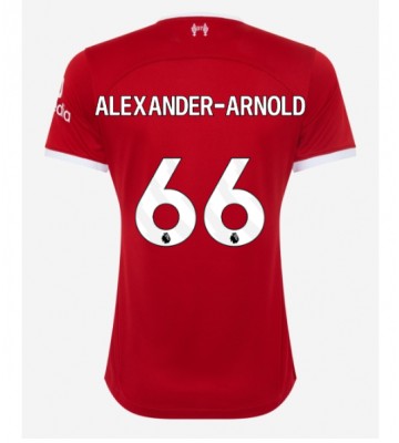 Liverpool Alexander-Arnold #66 Primera Equipación Mujer 2023-24 Manga Corta